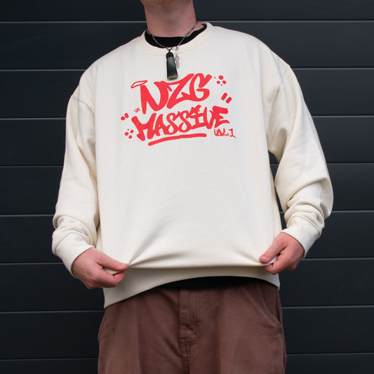 NZG Massive Crew - Bone/Red