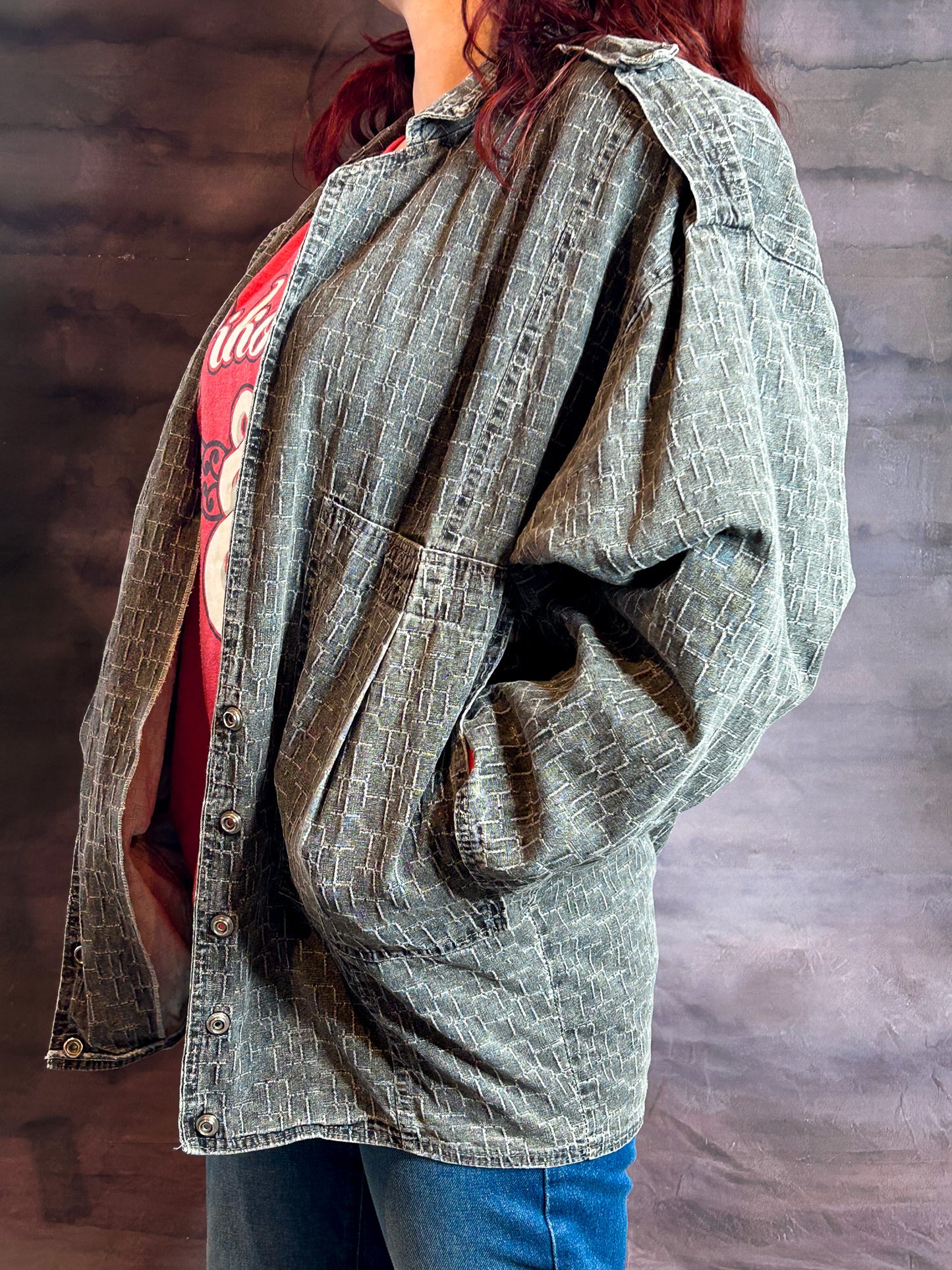 Vintage Shanton Oversize Denim Jacket - Made in NZ