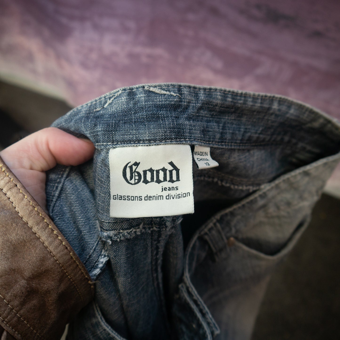 Good Jeans 3/4 length Stone Wash