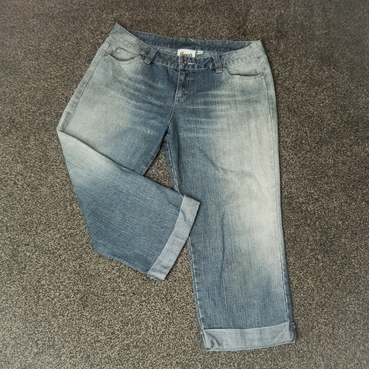 Good Jeans 3/4 length Stone Wash