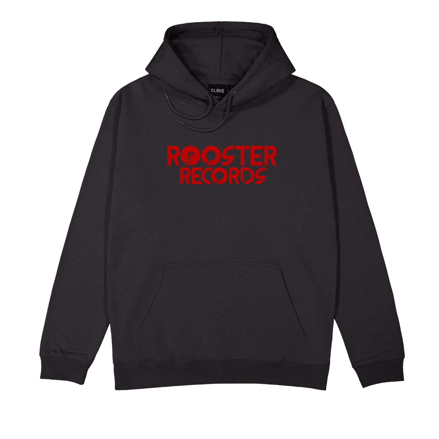 Rooster Recs v2 Hoodie - Charcoal