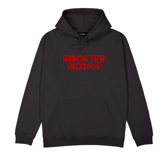 Rooster Recs v2 Hoodie - Charcoal